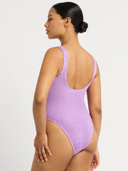 Madison One Piece in Lilac Shimmer, view 2, click to see full size