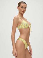 Frankies Bikinis Dalton Bottom in Sky Blossom, view 3, click to see full size