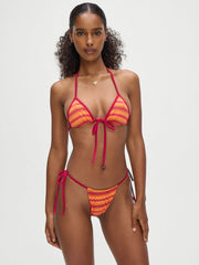 Frankies Bikinis Tia Space Dyed Bottom in Harvest Moon, view 4, click to see full size