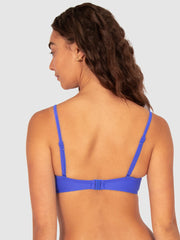 Baku Rococco Twist Bralette in Electric, view 2, click to see full size