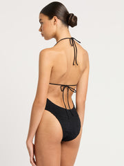 Bond-eye Fowler  One Piece in Black Tiger, view 2, click to see full size