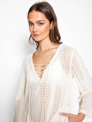 Koy Resort Almalfi Tunic In Sand, view 4, click to see full size