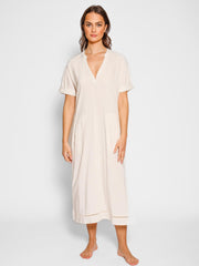 Koy Resort Capri Travel Dress in Raw, view 1, click to see full size