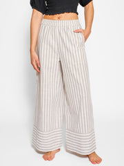 Casablanca Pant in Casablanca Stripe, view 1, click to see full size