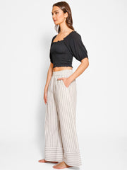 Casablanca Pant in Casablanca Stripe, view 4, click to see full size