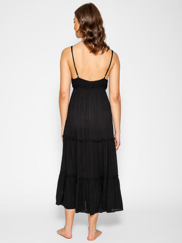 Koy Resort Miami Midi Dress In Black