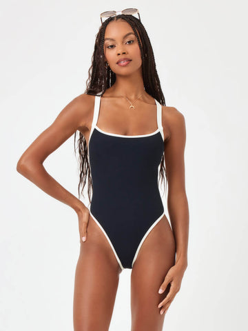 L*Space Baewatch Classic in Black/Cream