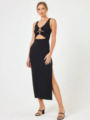 L*Space Camille Dress in Black, view 1, click to see full size