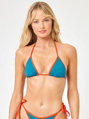 L*Space Aspen Top in Mediterranean/Pimento, view 1, click to see full size