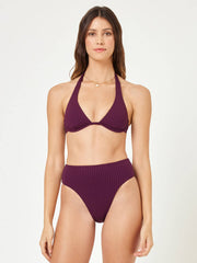 Savannah Bottom in Merlot, view 3, click to see full size