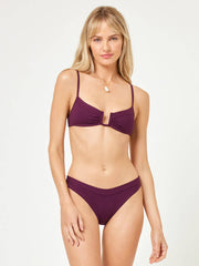 L*Space Mercer Bottom in Merlot, view 4, click to see full size