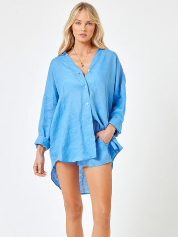 L*Space Rio Tunic in Cornflower