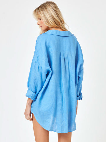 L*Space Rio Tunic in Cornflower