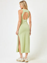 L*Space Sawyer Dress in Celery, view 2, click to see full size