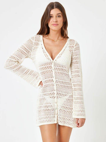 L*Space Sofia Cover-Up in Cream