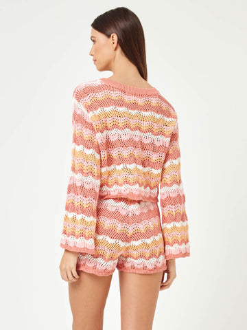 Sun Ray Sweater in Bahama Bound Stripe