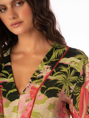 Maaji Enjoyable Kaftan in Neo Hawaiian, view 4, click to see full size