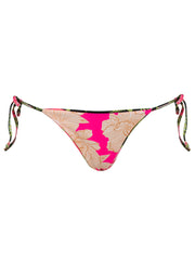 Maaji Sunning Tie Side Bottom in Neo Hawaiian, view 3, click to see full size