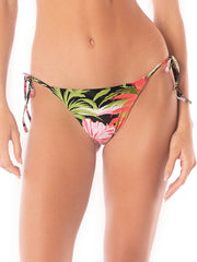 Maaji Sunning Tie Side Bottom in Neo Hawaiian, view 1, click to see full size