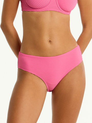 Sea Level Spinnaker Mid Bikini Bottoms in Candy