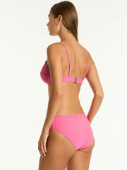 Sea Level Spinnaker Balconette Bra in Candy, view 2, click to see full size