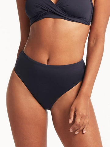 Seafolly Sea Dive High Waisted Pant In Black – Sandpipers