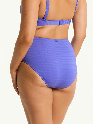 Capri High Waist Bottom In Iris