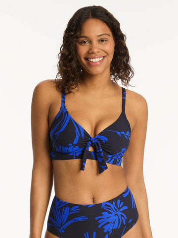 Seafolly SF Collective DD Cup Underwire Bra in True Navy – Sandpipers