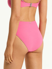 Sea Level Spinnaker Retro High Waist Pant in Candy, view 2, click to see full size