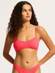 Sea Dive Bralette in Snapdragon, view 1, click to see full size