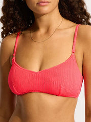 Sea Dive Bralette in Snapdragon, view 5, click to see full size