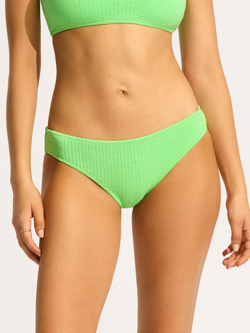 Seafolly Sea Dive Hipster in Summer Green