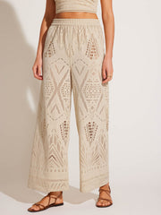 Vitamin A Farrah Pant in Calico Crochet, view 1, click to see full size