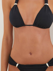 Bia Tube Top in Black, view 4, click to see full size