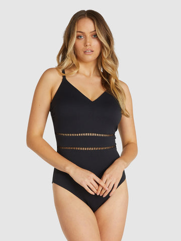 Baku Rococco D/E Underwire One Piece in Nero