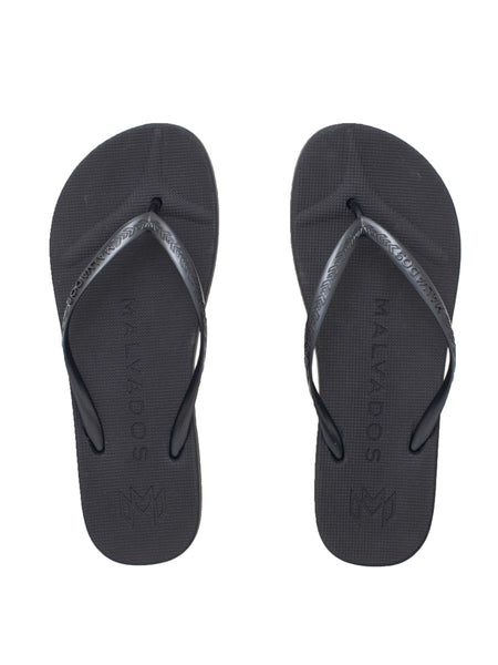 Malvados Playa Wedge In Onyx – Sandpipers