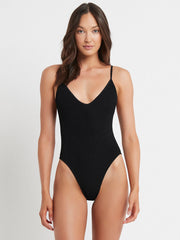 Bond-eye Elena One Piece in Black, view 1, click to see full size