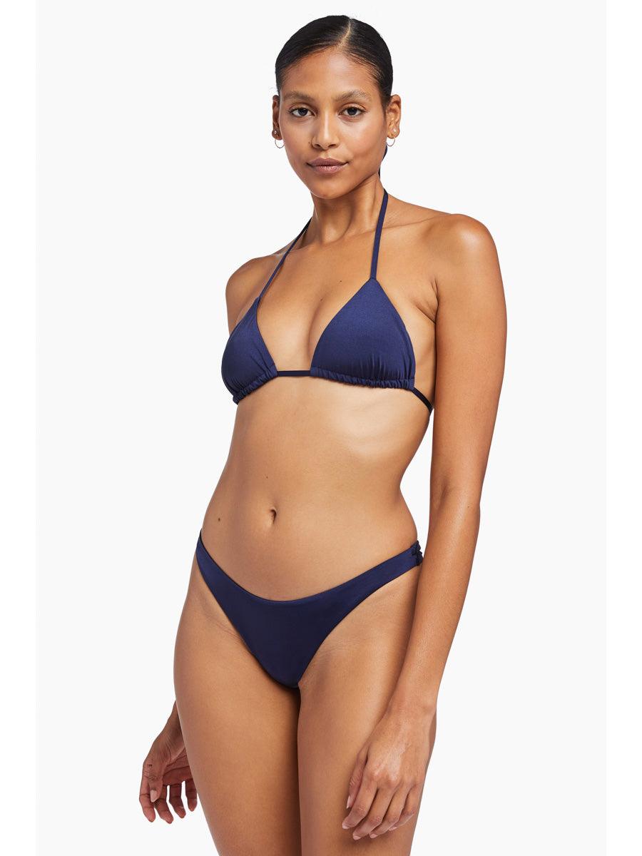 Vitamin A Gia Reversible Triangle Top in Midnight Shimmer – Sandpipers